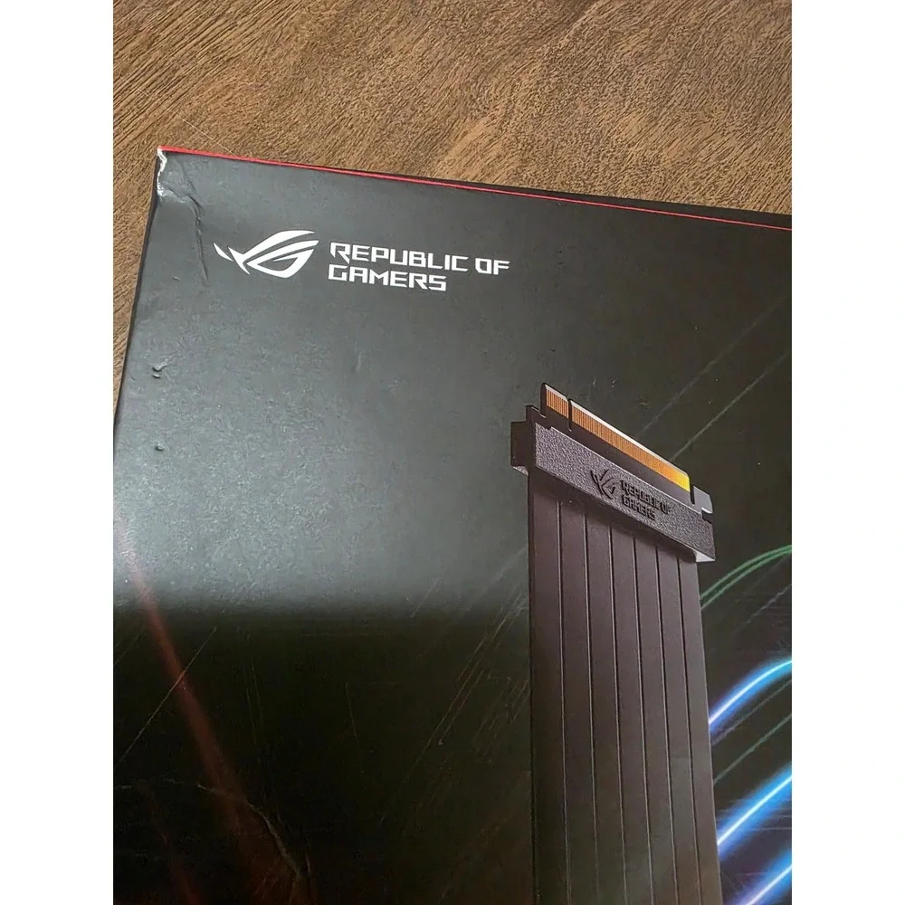 ASUS ROG Strix Premium Riser Cable PCI-E 3.0 x16 240mm RS200 90DC0080-B00010 New